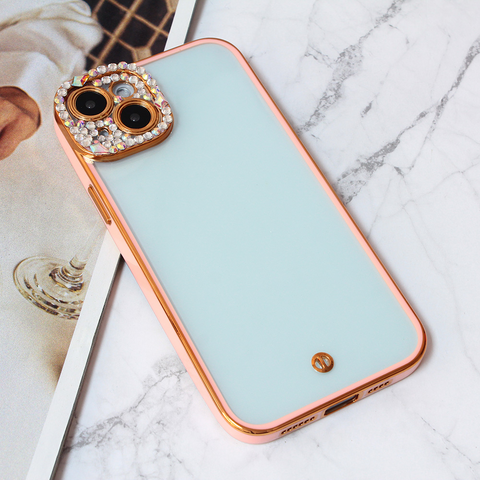 Zastitna futrola Cirkon Camera - iPhone 15 Plus roze.