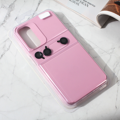 Zastitna futrola Colorful and Camera glass - Samsung A245 Galaxy A24 4G roze.