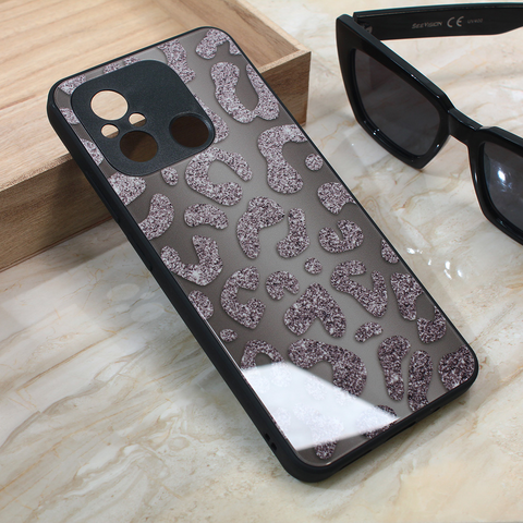 Zastitna futrola Shiny glass - Xiaomi Redmi 12C siva.