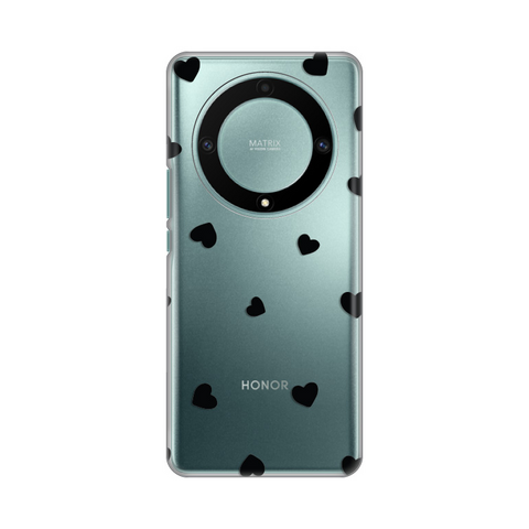 PRINT silikonska futrola skin (ultra tanka) - Huawei Honor Magic 5 Lite Hearts.