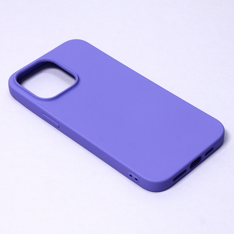 Teracell GIULIETTA silikonska futrola - iPhone 14 Pro Max 6.7 mat ljubicasta.