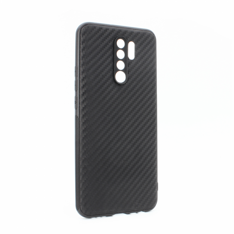 Zastitna futrola Carbon fiber - Xiaomi Redmi 9 crna.