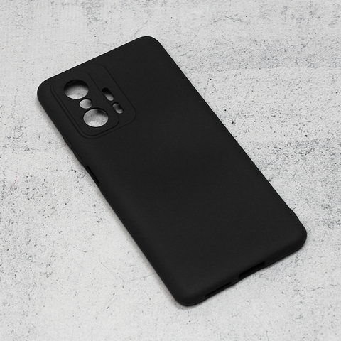 Teracell GIULIETTA silikonska futrola - Xiaomi 11T/11T Pro mat crna.