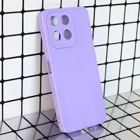 Zastitna futrola 3D Camera - Huawei Honor X6a ljubicasta.