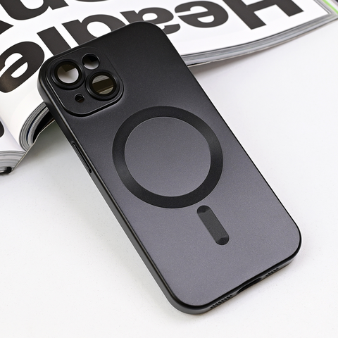 Zastitna futrola Magsafe Chrome - iPhone 15 6.1 crna.