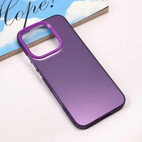 Zastitna futrola providna - Huawei Honor 400 Lite ljubicasta.