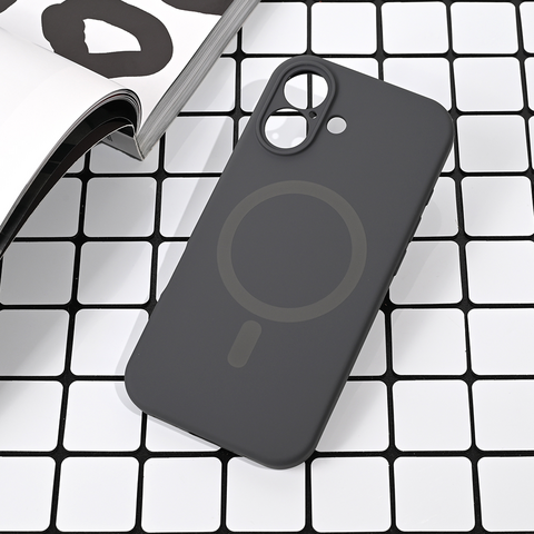Zastitna futrola Magsafe Pure color - iPhone 17 6.3 siva.