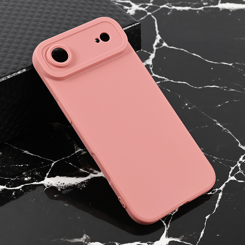 Teracell GIULIETTA silikonska futrola - iPhone 17 Air mat tamno roze.