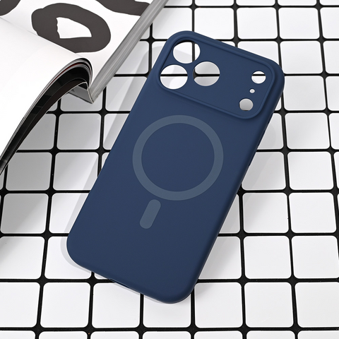 Zastitna futrola Magsafe Pure color - iPhone 17 Pro Max 6.9 plava.