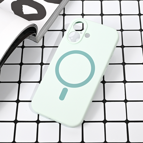 Zastitna futrola Magsafe Pure color - iPhone 17 6.3 mint.