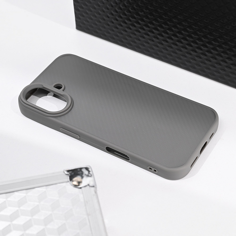 Zastitna futrola Magsafe Kevlar - iPhone 17 6.3 siva.