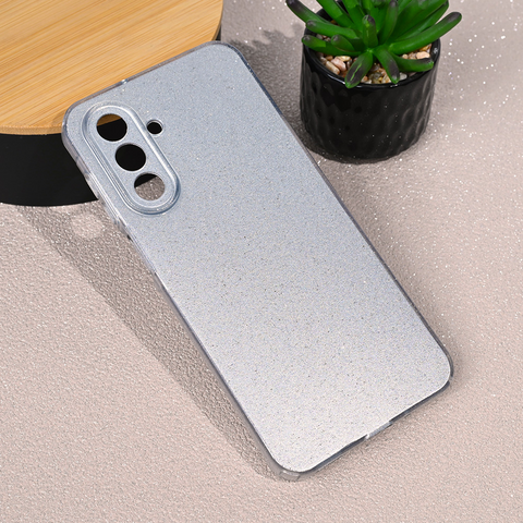 Zastitna futrola Sparkle Dust - Samsung A175 Galaxy A17 srebrna.