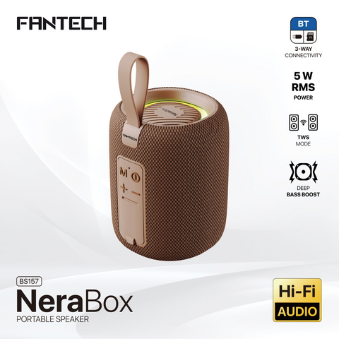 Bluetooth zvucnik Fantech BS157 NeraBox braon.