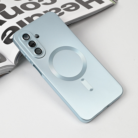 Zastitna futrola Magsafe Chrome - Samsung A175 Galaxy A17 plava.