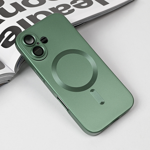 Zastitna futrola Magsafe Chrome - iPhone 17 6.3 zelena.
