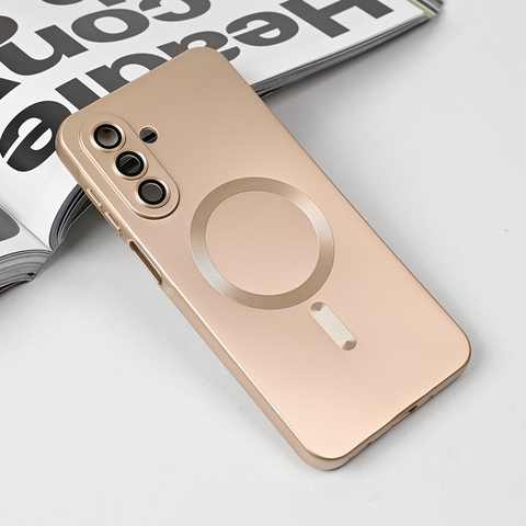 Zastitna futrola Magsafe Chrome - Samsung A175 Galaxy A17 zlatna.