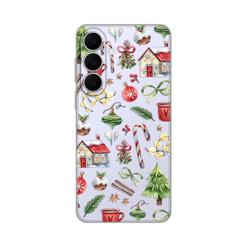 PRINT silikonska futrola skin (ultra tanka) - Samsung S731B Galaxy S25 Fe Winter Spirit.