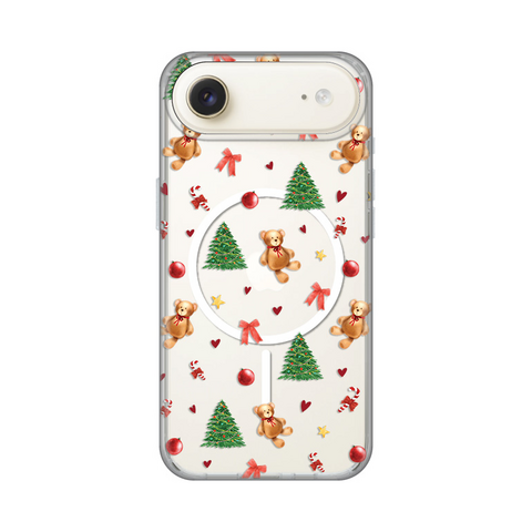 Zastitna futrola print Magsafe - iPhone 17 Air Merry Bear.