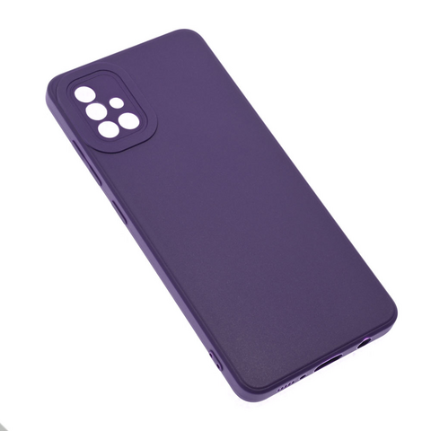 Teracell GIULIETTA silikonska futrola - Samsung A515F Galaxy A51 mat tamno ljubicasta.