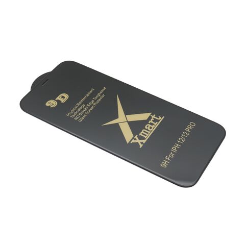 Tempered glass (zastitno staklo za ekran) X mart 9D - iPhone 12/12 Pro (6.1) (MS).