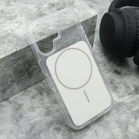 Zastitna futrola AMBER SHINE MagSafe - iPhone 17 bela (MS).