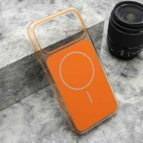 Zastitna futrola AMBER MagSafe - iPhone 17 Pro Max (6.9) narandzasta (MS).