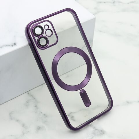 Zastitna futrola CAMERA PROTECT MagSafe - iPhone 12 ljubicasta (MS).