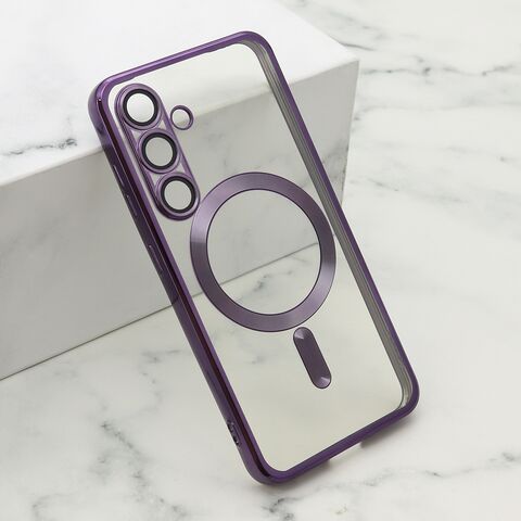 Zastitna futrola CAMERA PROTECT MAGSAFE - Samsung S931 Galaxy S25 5G ljubicasta (MS).