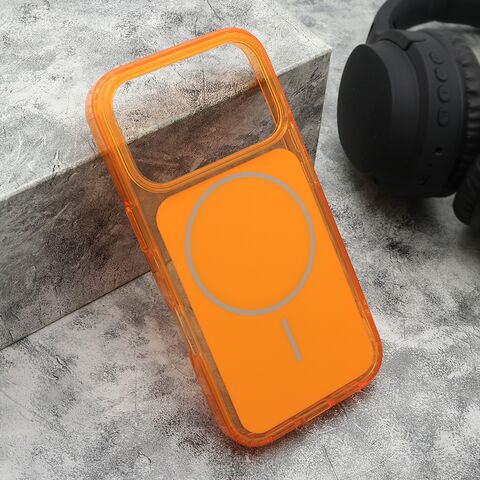 Zastitna futrola AMBER SHINE MagSafe - iPhone 17 Pro narandzasta (MS).