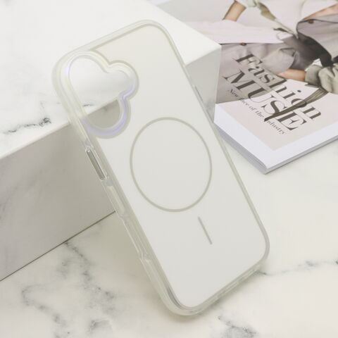 Zastitna futrola AMBER RING MagSafe - iPhone 17 bela (MS).