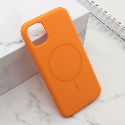 Zastitna futrola FLEX MagSafe - iPhone 11 (6.1) narandzasta (MS).