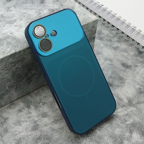 Zastitna futrola COLOR METAL MagSafe II - iPhone 17 plava (MS).