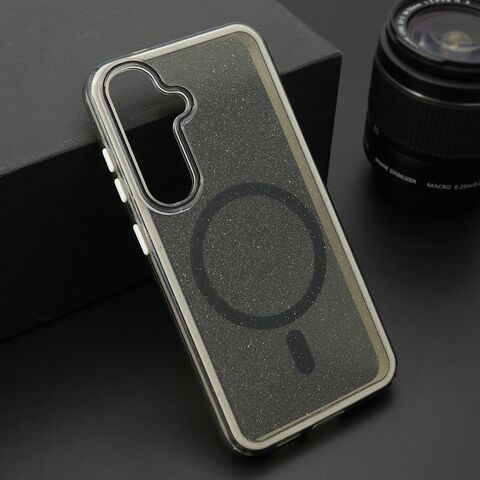 Zastitna futrola CRYSTAL MagSafe - Samsung S931 Galaxy S25 5G crna (MS).