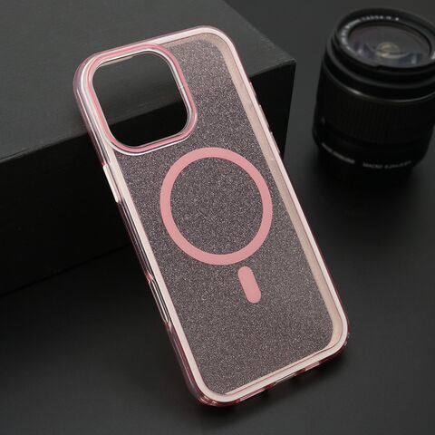 Zastitna futrola CRYSTAL MagSafe - iPhone 16 Pro Max (6.9) roze (MS).