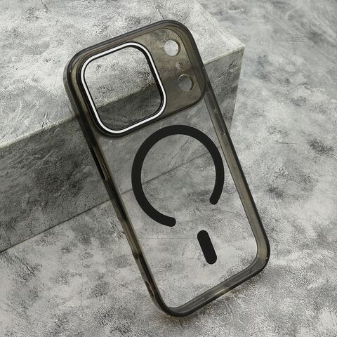 Zastitna futrola COLOR RING MagSafe - iPhone 17 Pro crna (MS).