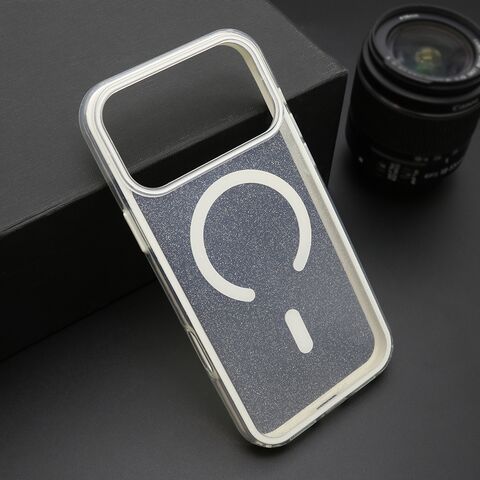 Zastitna futrola CRYSTAL MagSafe - iPhone 17 Pro Max (6.9) bela (MS).