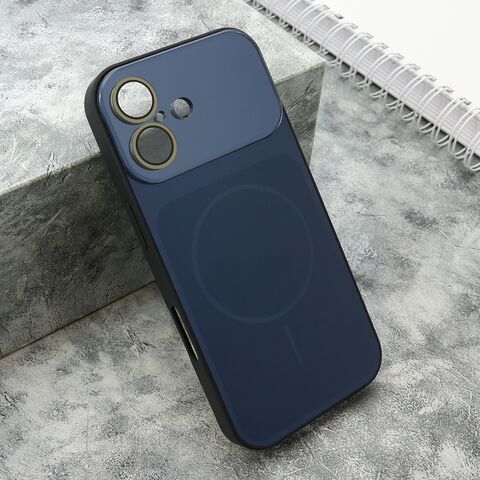 Zastitna futrola COLOR METAL MagSafe II - iPhone 17 tamno plava (MS).