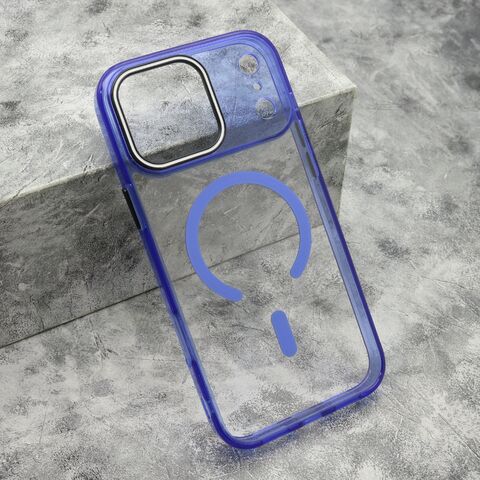 Zastitna futrola COLOR RING MagSafe - iPhone 17 Pro Max (6.9) plava (MS).