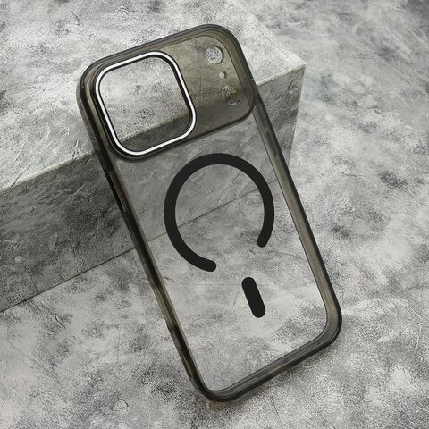 Zastitna futrola COLOR RING MagSafe - iPhone 17 Pro Max (6.9) crna (MS).