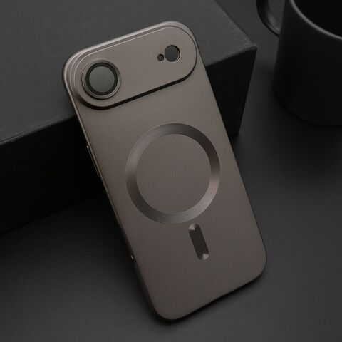 Zastitna futrola ELEGANT MAGSAFE - iPhone 17 Air siva (MS).