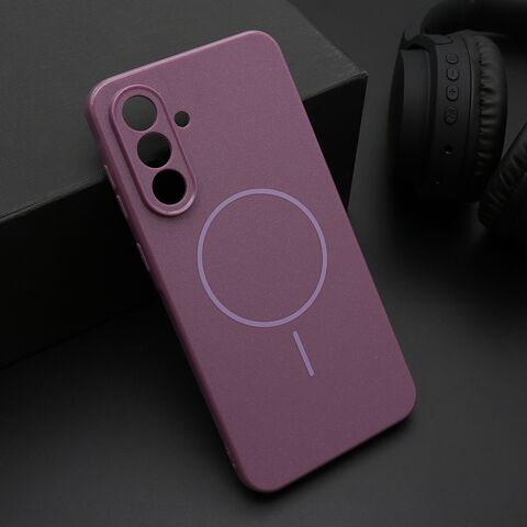 Zastitna futrola JELLY MagSafe - Samsung A566 Galaxy A56 5G ljubicasta (MS).