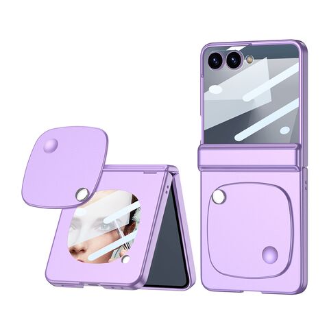 Zastitna futrola MIRROR CASE - Samsung F751B Galaxy Z Flip 7 5G ljubicasta (GKK case) (MS).