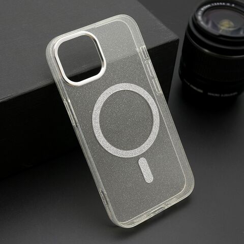 Zastitna futrola SPARKLING MagSafe - iPhone 13 (6.1) providna (MS).