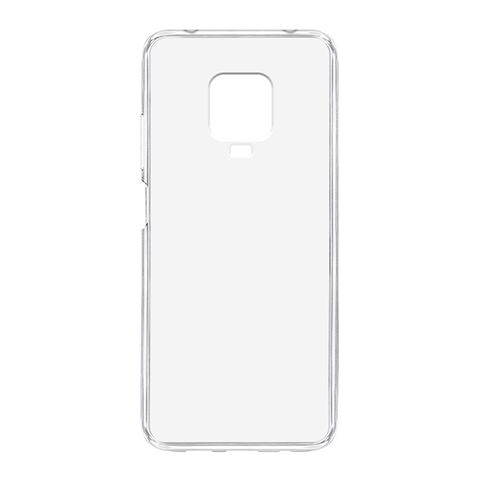 PROTECT silikonska futrola skin (ultra tanka) - Xiaomi Redmi Note 9 Pro/Redmi Note 9 Pro Max/Xiaomi Redmi Note 9S/Poco M2 Pro providna (bela) (MS).