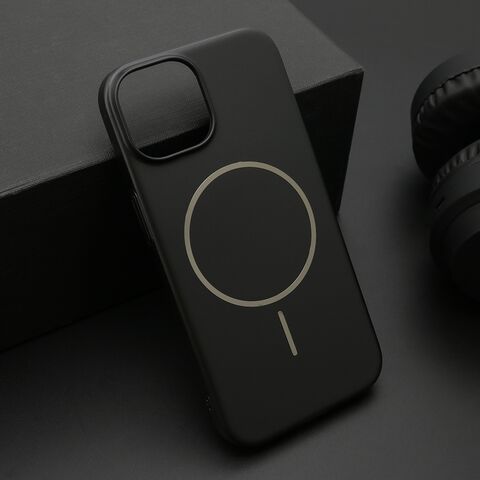 Zastitna futrola PURE mat MagSafe - iPhone 15 crna (MS).