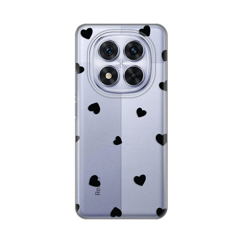 PRINT silikonska futrola skin (ultra tanka) - Xiaomi Redmi Note 14 Pro 5G (EU) Hearts.