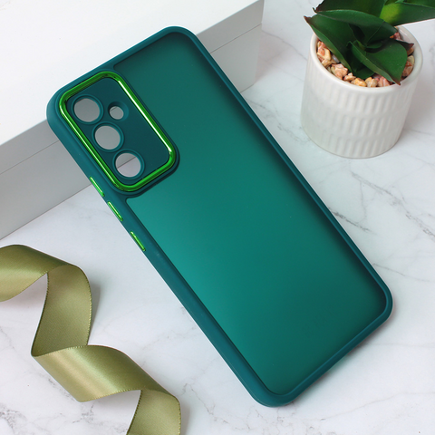 Zastitna futrola Shining Camera - Samsung Galaxy A34 5G 5G tamno zelena.