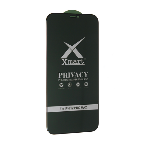 Tempered glass (zastitno staklo za ekran) X mart 9D Privacy - iPhone 12 Pro Max 6.7.