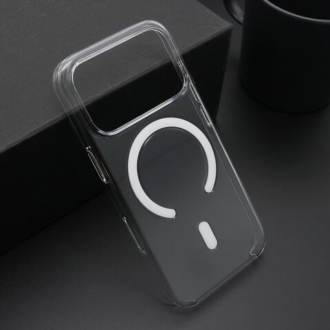 Zastitna futrola AMBER CLEAR MagSafe - iPhone 17 Pro providna (MS).