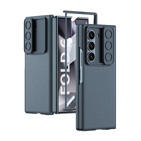 Zastitna futrola CAMERA SWIPE - Samsung Galaxy Z Fold 6 5G plava (GKK case) (MS).